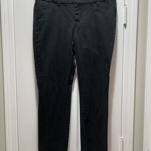 GAP Women's Classic Black Skinny Stretch Ankle Pants Size 12